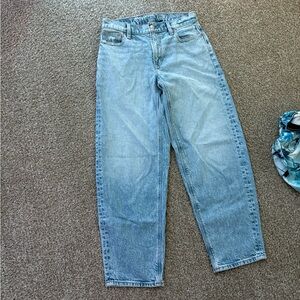 American Eagle Outfitters Light Blue Straight Leg Jeans